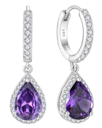 KGDUYC 1 Paar Diamant-Ohrhänger für Frauen, 18-karätig vergoldete Ohrhänger mit Zirkonia, für Hochzeits-, Abschlussball- und Party-Schmuck KGDUYC 1 Paar Diamant-Ohrhänger für Frauen, 18-karätig vergoldete Ohrhänger mit Zirkonia, für Hochzeits-, Abschlussball- und Party-Schmuck von KGDUYC