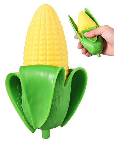 KGDUYC 1 Stück Fake Corn Vent Toy, Fake Corn Stress Relief Annoyance Toy, Fruit Squeeze Toy, Kids Party Favours von KGDUYC