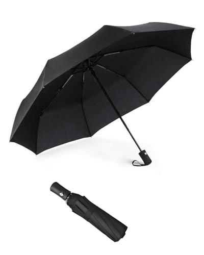 KGDUYC 1 Stück Faltschirm, 8 Knochen Outdoor UV-Schutz, Markise Koffer Sonnenschirm, kompakter Faltschirm für Frauen und Kinder auf Reisen mit Druckknopf-Verschluss von KGDUYC