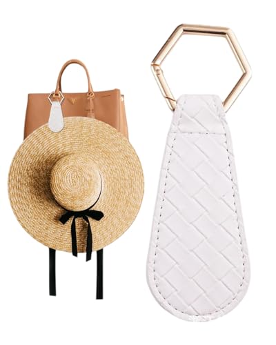 KGDUYC 1 Stück Hutclip für Reisen- Multifunktionaler Magnetischer Hutclip für Handtasche Gepäck Rucksack Geldbörse Reisezubehör für Reisetasche, Rucksack, Handtasche(Weiß) von KGDUYC