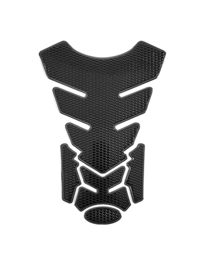 KGDUYC 1 Stück Tankpad Protector 3D,Tankpad Aufkleber Protector Tank Traction Pads,Tankpad Tankschutz Motorrad Universell,Schwarz,für niversal Motorrad Gas Heizöl - pvc von KGDUYC