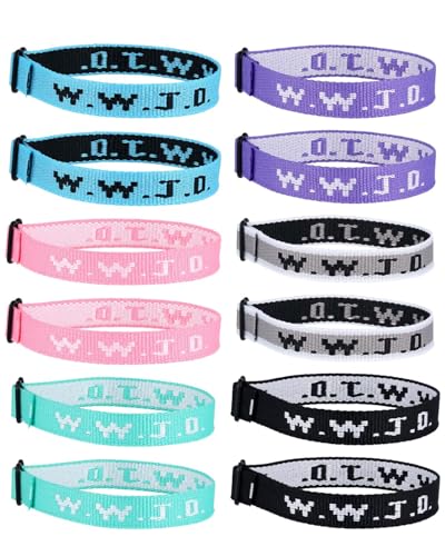 KGDUYC 12 Stück Teiliges Armbandpaket- Schmuck Herren Frauen Bracelets Bracelet Jewellery Handgemachte Armreifenarmbänder Armbänder Für Frauen Männer Geflochtenes Seilarmband(verschiedene Farben) von KGDUYC