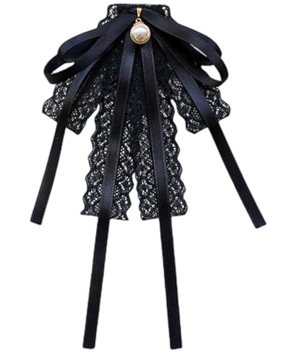 KGDUYC 1PCS Strass Schleife Brosche,Perle Brosche Schleife Brosche Bogen Brosche Damen Brosche Spitze Band Brosche Pin Kristall Band Brosche Frauen Party Graduation Fliege Revers Brosche Pin von KGDUYC