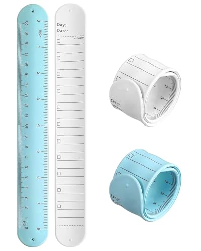 KGDUYC 2 Stück Silikon-Notiz-Armband, wiederverwendbar, To-Do-Liste Tapping Armband, Wearable Krankenschwester Notizblock Armband, kann als Partygast Geschenk, Schule Preis Geschenk KGDUYC 2 Stück Silikon-Notiz-Armband, wiederverwendbar, To-Do-Liste Tapping Armband, Wearable Krankenschwester Notizblock Armband, kann als Partygast Geschenk, Schule Preis Geschenk von KGDUYC
