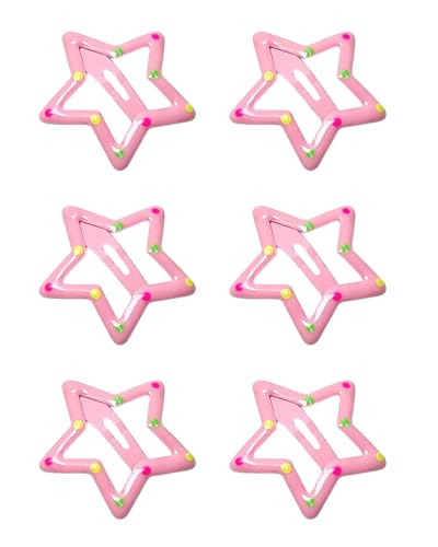 KGDUYC 5-teiliges Haarspangen-Set, Stern-Haarspangen, Stern-Haarspangen zum Aufstecken, Stern-Haarspangen, kleine Haarspangen für Mädchen und Damen von KGDUYC