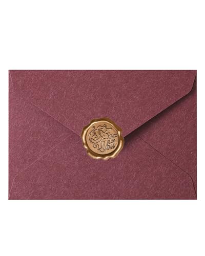 KGDUYC 6 pcs Umschlag,Leinenumschlag Umschläge,Briefumschlagset schlicht pur Erotikbuch handschriftlich Beichte Postkarte Aufbewahrung Briefpapier,für Hochzeit Gruß-Karten Einladungen(16.1x 11.2CM) von KGDUYC