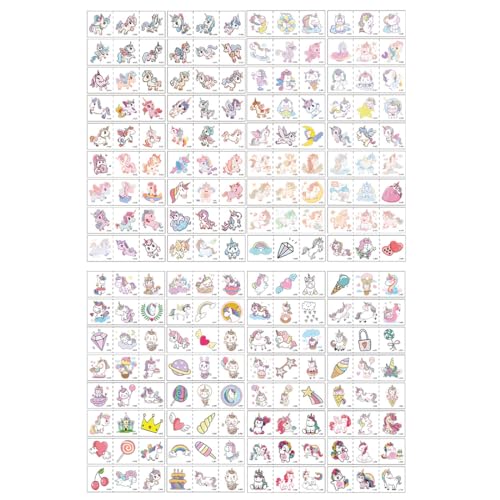 KGDUYC 68 Pcs Kinder-Tattoo-Aufkleber - Temporäre Tattoos zum Aufkleben mit Hautfreundliche,Kindertattoos für Mädchen Jungen Tatoos Aufkleben Kids als Kindergeburtstag Mitgebsel Gastgeschenke von KGDUYC