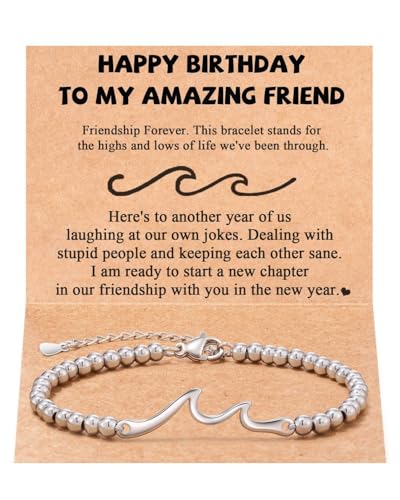 KGDUYC Freundschaftsarmband - 1 pcs Personalisierte Armbänder, Pärchen Armband,bester Freund Armband, Edelstahl Einstellbare Freundschaft Beste Freunde Armbänder für Weihnachten Geburtstagsgeschenk KGDUYC Freundschaftsarmband - 1 pcs Personalisierte Armbänder, Pärchen Armband,bester Freund Armband, Edelstahl Einstellbare Freundschaft Beste Freunde Armbänder für Weihnachten Geburtstagsgeschenk von KGDUYC