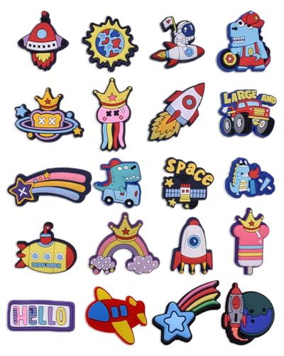 KGDUYC Schuhanstecker - 20 Stück Schuhschmuck Schuh Charms Mädchen Frauen Kinder und Männer von KGDUYC