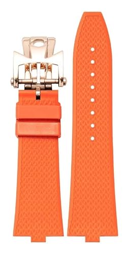 KGFDSGDS Schnelle Demontage Fluorkautschuk-Uhrenarmband für Vacheron Constantin VC-Serie 4500 V 5500 V 7900 V konvexe Schnittstelle 7 mm Armband von KGFDSGDS