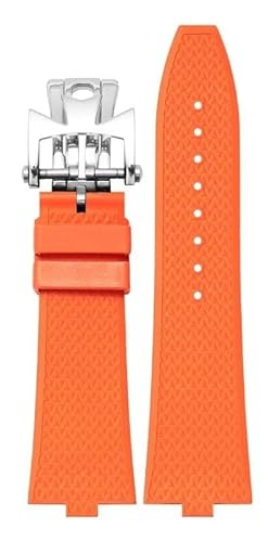 KGFDSGDS Schnelle Demontage Fluorkautschuk-Uhrenarmband für Vacheron Constantin VC-Serie 4500 V 5500 V 7900 V konvexe Schnittstelle 7 mm Armband von KGFDSGDS