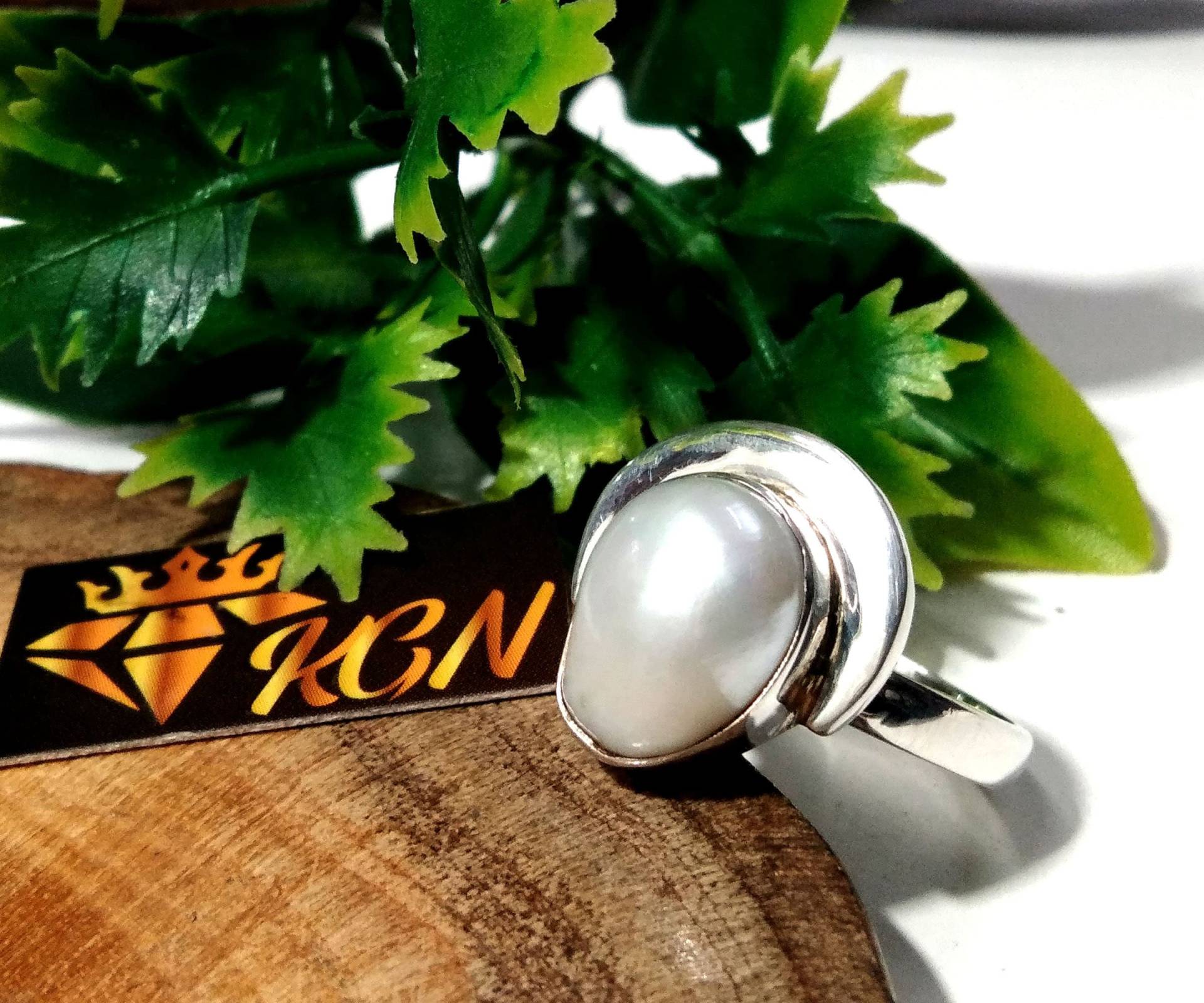Erstaunliches Design Gute Herstellung Ring, Natürliche Süßwasser-Perlen-Ringe, Mit 925 Starling Silberring, Jubiläum & Hochzeitsgeschenk Ring von KGNSilverJewellery