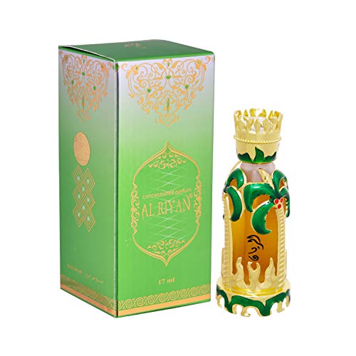 KHADLAJ PERFUMES Al Riyan Eau de Parfum Konzentrat, orientalische und blumige Noten, raffinierter und lang anhaltender Duft, Unisex, 17 ml von KHADLAJ PERFUMES