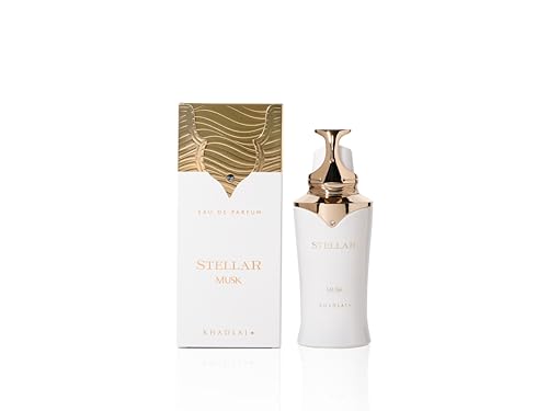 KHADLAJ PERFUMES - Stellar Musk | Lang anhaltender Duft | Noten von Stellar Musk | Für den täglichen Gebrauch und besondere Anlässe | Luxuriöses und elegantes Design, 100 mL KHADLAJ PERFUMES - Stellar Musk | Lang anhaltender Duft | Noten von Stellar Musk | Für den täglichen Gebrauch und besondere Anlässe | Luxuriöses und elegantes Design, 100 mL von KHADLAJ PERFUMES