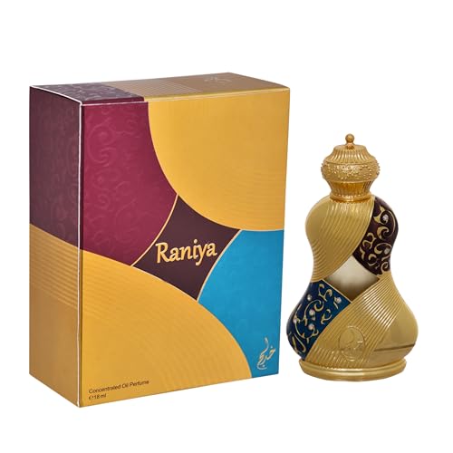 KHADLAJ - Raniya Parfümöl | Delikater Blumenduft & Eleganz | Fruchtige Noten | Unisex | Lang anhaltend | Kompaktes Design, 18 ml KHADLAJ - Raniya Parfümöl | Delikater Blumenduft & Eleganz | Fruchtige Noten | Unisex | Lang anhaltend | Kompaktes Design, 18 ml von KHADLAJ PERFUMES