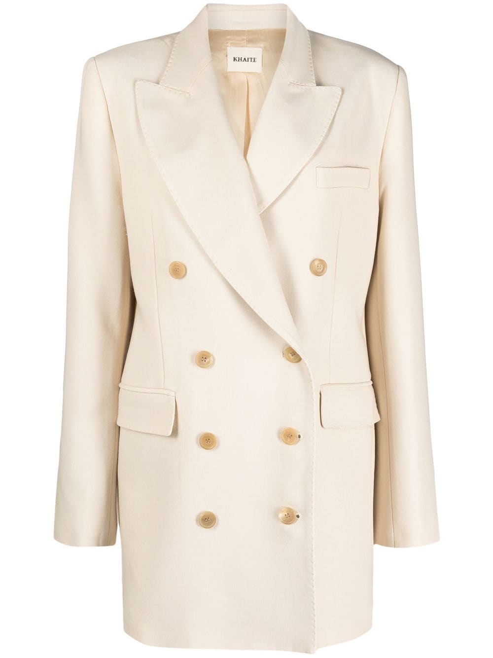 KHAITE Doppelreihiger The Balton Blazer - Nude von KHAITE