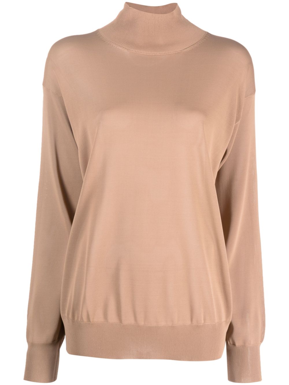 KHAITE Pullover mit Stehkragen - Nude von KHAITE