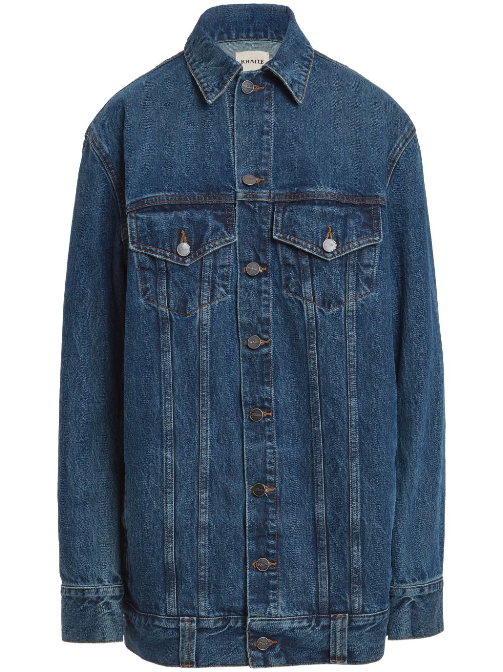 KHAITE The Ross Jeansjacke - Blau von KHAITE