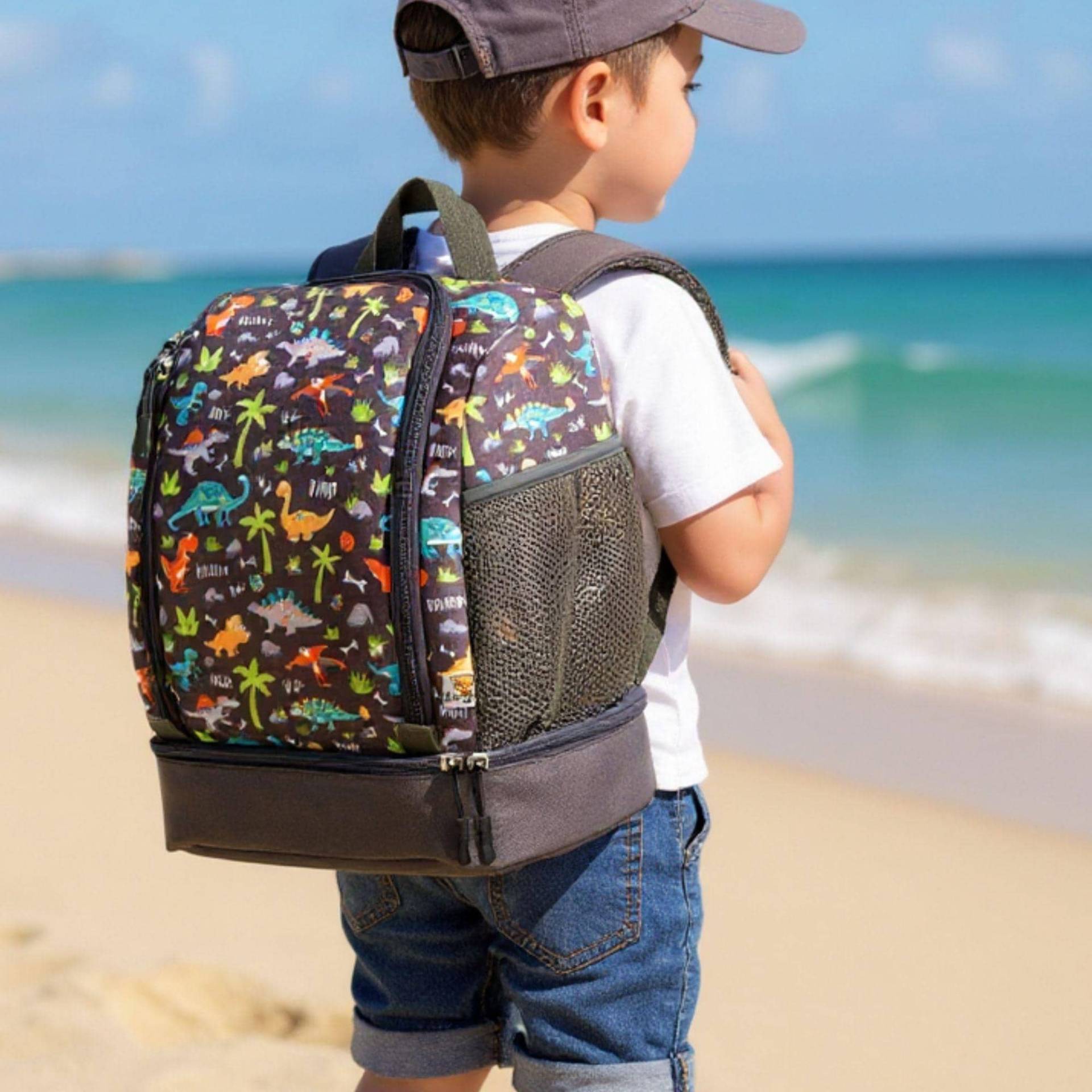 Toddler Backpack - Insulated Lunchbag Easter Gifts For Kids Dinosaur, Unicorn, Fox Nursery With Toniebox Compartment von KHALISIA