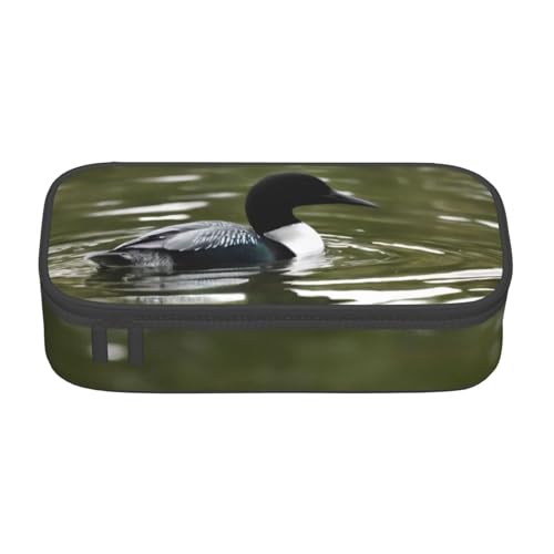 KHDKLXOHZ Federmäppchen Loon Nature Birds Große Kapazität Federmäppchen Tasche Schreibwaren Stifteetui Büro Schreibwaren Organizer Multifunktionale Bleistifttasche mit Fach Stifteetui für Mädchen und KHDKLXOHZ Federmäppchen Loon Nature Birds Große Kapazität Federmäppchen Tasche Schreibwaren Stifteetui Büro Schreibwaren Organizer Multifunktionale Bleistifttasche mit Fach Stifteetui für Mädchen und von KHDKLXOHZ