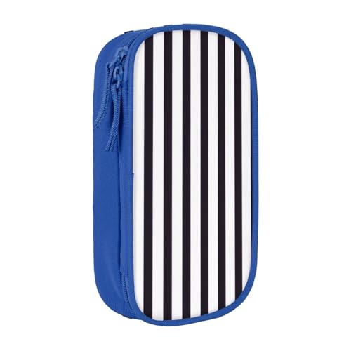 KHDKLXOHZ Federmäppchen mit niedlichem schwarz-weißem Streifen, großes Fassungsvermögen, Schreibwaren-Tasche, Schreibwaren-Tasche, Stifteetui mit Fächern, Reißverschluss, für Schule, Studenten KHDKLXOHZ Federmäppchen mit niedlichem schwarz-weißem Streifen, großes Fassungsvermögen, Schreibwaren-Tasche, Schreibwaren-Tasche, Stifteetui mit Fächern, Reißverschluss, für Schule, Studenten von KHDKLXOHZ