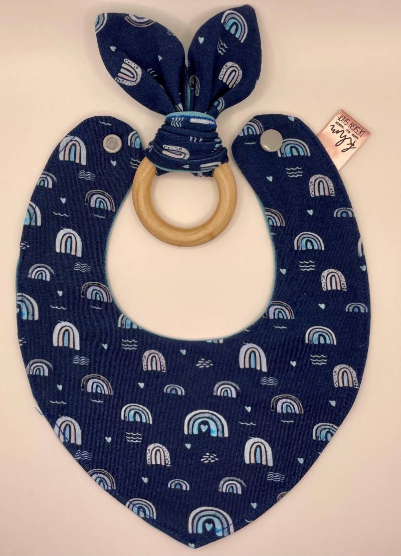 Bandana/Babyhalstuch Und Greifring von KHMdesignShop