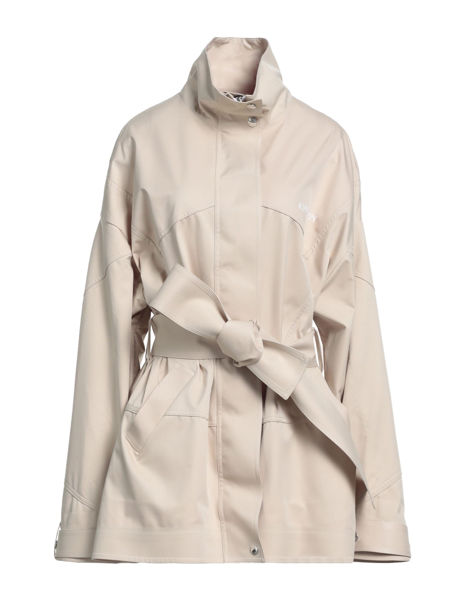 KHRISJOY Jacke, Mantel & Trenchcoat Damen Beige von KHRISJOY