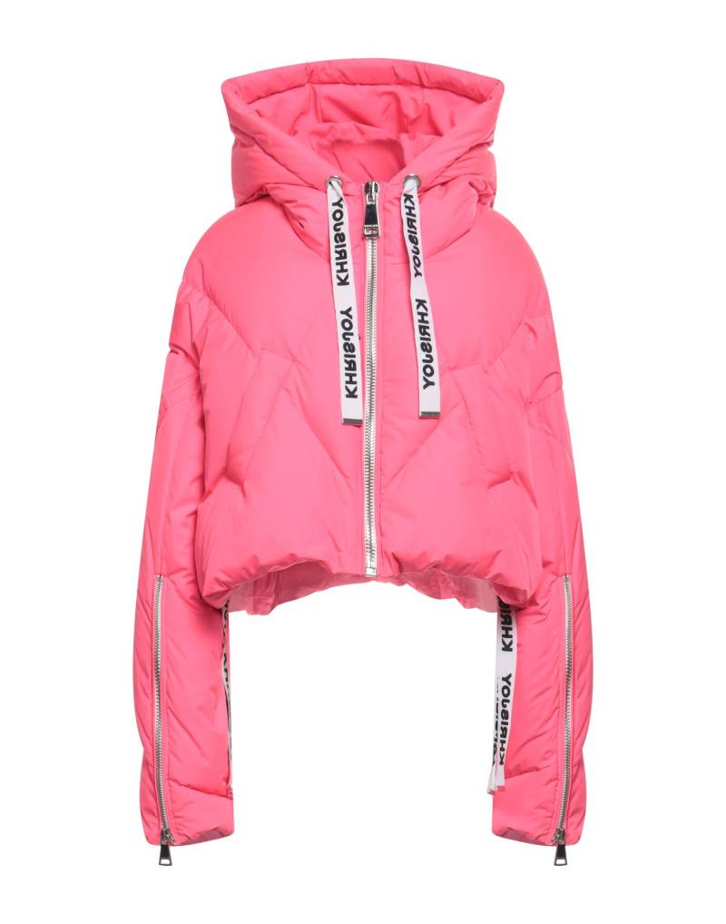 KHRISJOY Pufferjacke & Daunenjacke Damen Fuchsia von KHRISJOY