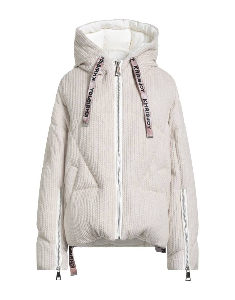 KHRISJOY Pufferjacke & Daunenjacke Damen Off white von KHRISJOY