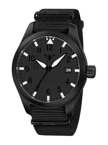 KHS Airleader Black Steel XTAC KHS.AIRBSXT.NB mit Natoband schwarz von KHS
