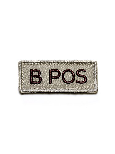 KHS Blutgruppen Patch | B POS, PABPOST5.20 | Tan B POS von KHS