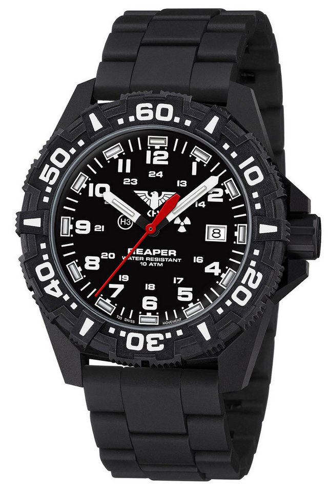 KHS Schweizer Uhr Reaper MKII mit NEOCARB-Band von KHS