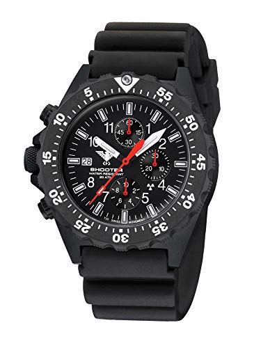 KHS Shooter MKII Chronograph Field SH2CF.DB mit Diverband schwarz von KHS