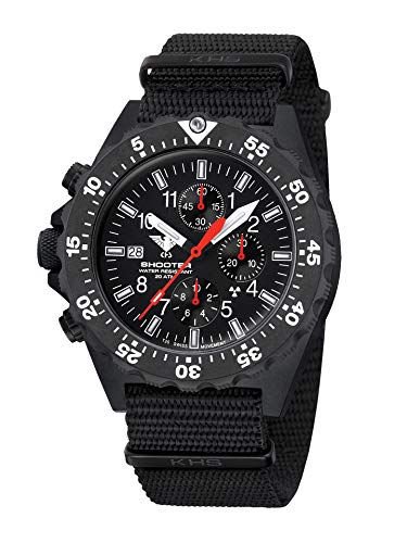 KHS Shooter MKII Chronograph Operation Timer SH2COT.NB mit Natoband schwarz KHS Shooter MKII Chronograph Operation Timer SH2COT.NB mit Natoband schwarz von KHS