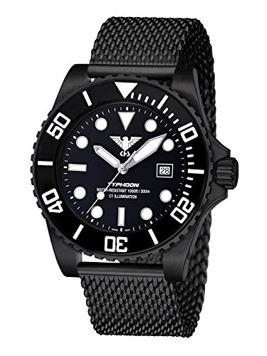 KHS Typhoon Black Steel KHS.TYBS.MB mit Maschenband schwarz von KHS