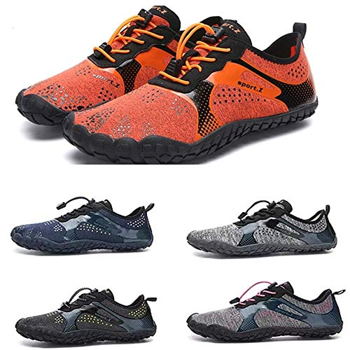 Barfuß Sommer Laufschuhe für Frauen Männer Outdoor Leichte Schnelle Aqua Schuhe Fitness Sport Turnschuhe von KHTO