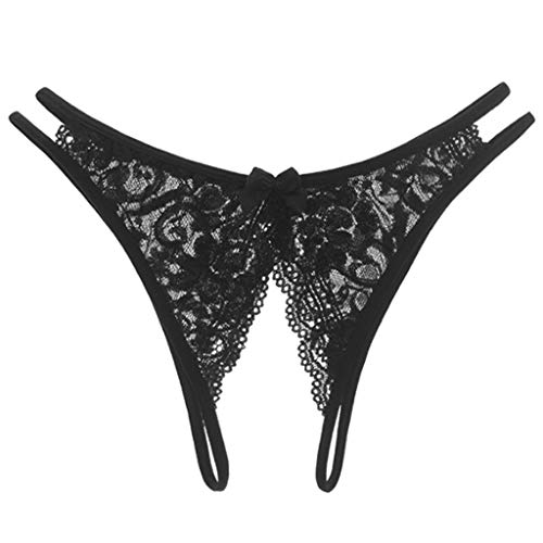 Sexy Damen-Dessous, Spitze, G-String, Höschen, Kleider, Nachtwäsche, Kleidung, Tangas, Geschenk für Freundin, Ehefrau, blackB, 8-14 Sexy Damen-Dessous, Spitze, G-String, Höschen, Kleider, Nachtwäsche, Kleidung, Tangas, Geschenk für Freundin, Ehefrau, blackB, 8-14 von KHUFUZI