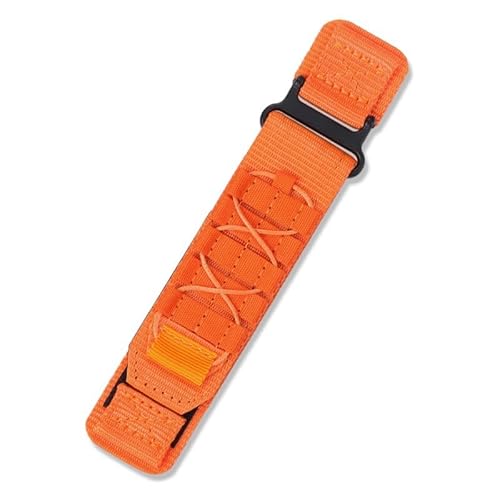 KHYTEBV 1 Stück Uhrenarmband, Klettverschluss-Nylonarmband 20 mm 22 mm, Schnellverschluss-Uhrenarmbandersatz für Männer und Frauen von KHYTEBV