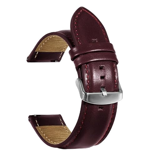 KHYTEBV Stück Leder-Uhrenarmbänder passend für Schnellverschluss-Vintage-Uhrenarmbänder mit 18 mm, 20 mm, 22 mm, 24 mm und 26 mm von KHYTEBV