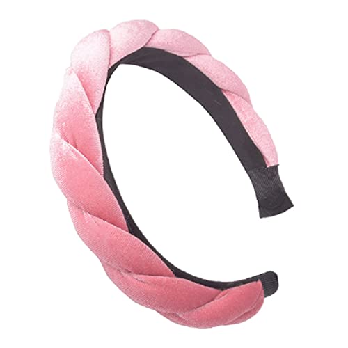 Haarspange, Haarspange, Spa-Stirnband for Frauen, Schwamm, Handtuch, Stoff, Kopfband for Gesichtswaschen, Make-up-Entfernung, Dusche, Haar-Accessoires (Color : C, Size : One Size) von KHYYHA