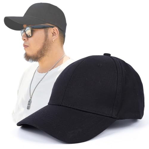 Basecap Herren,Adjustable Moisture Wicking Baseball Cap, Verstellbare Baumwolle Outdoor Running Freizeit Basecap,Kappe Herren Baseball,Herren Baseball Cap von KHYYQUA