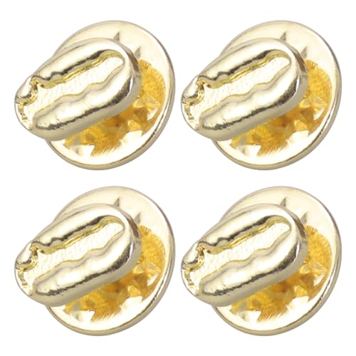 KHZen 4pcs Handgefertigte Brosche Stifte Schmuck Trendy Metal Revers Accessoires Für Frauen Und Mädchen Stilvolle Kleidung Dekoration von KHZen