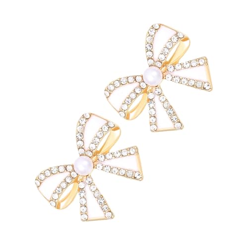 Auffällige Bogenknotenformohrringe Für Frauen Weihnachten Bögen Ohrstolme Legierung Tropfender Ölschmuck Für Tägliche Abnutzung von KHZen