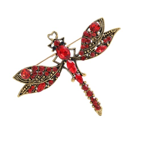 Elegante Kristall Brosche Stecknadel Strasssteine ​​Animal Revers Juwely Mode Accessoire Für Frauenkleidung Und Taschen von KHZen