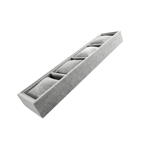 Elegante Uhren Und Armband Display Tablett Bequemer Schmuck Präsentationsständer Mit Weichen Kissen 4 Slot Uhren von KHZen