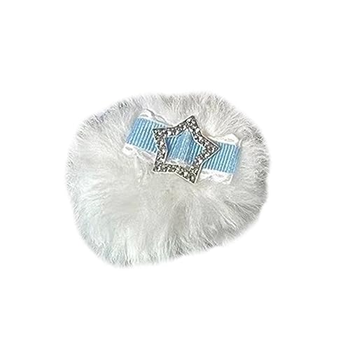 KHZen Entzückende Plüschhaarpin Niedliche Plüschhaarclip Süßes Haar Accessoires Trendige Mädchen Teenager Modische Haarnadel von KHZen