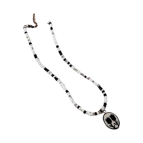 Herzhänger Halsketten Perlen Perlen Choker Zauber Choker Ästhetik Schlüsselbein Kette Geschenk Für Mädchen Teenager Herz Anhänger Halskette von KHZen