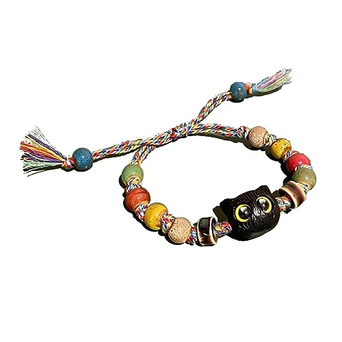 Hip Hop Trend Verstellbare Armbänder Runden Perlen Keramik Große Augen Katze Armbänder Kühle Mädchen Temperament Mode Schmuck Große Augen Katze Hip Hop Trend Verstellbare Armbänder Runden Perlen Keramik Große Augen Katze Armbänder Kühle Mädchen Temperament Mode Schmuck Große Augen Katze von KHZen