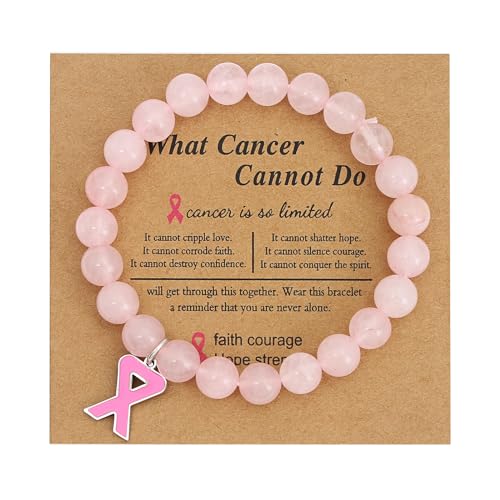 KHZen 2023 Ribbon Brustprävention Sensibilisierung Armband Frauen Natursteinperlen Armband Exquisit Boudoir Verstellbarer Schmuck Verstellbare Armbänder Für Männer KHZen 2023 Ribbon Brustprävention Sensibilisierung Armband Frauen Natursteinperlen Armband Exquisit Boudoir Verstellbarer Schmuck Verstellbare Armbänder Für Männer von KHZen