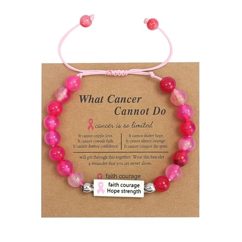 KHZen 2023 Ribbon Brustprävention Sensibilisierung Armband Frauen Natursteinperlen Armband Exquisit Boudoir Verstellbarer Schmuck Verstellbare Armbänder Für Männer KHZen 2023 Ribbon Brustprävention Sensibilisierung Armband Frauen Natursteinperlen Armband Exquisit Boudoir Verstellbarer Schmuck Verstellbare Armbänder Für Männer von KHZen